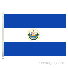 Bandiera nazionale El Salvador 90*150 cm 100% poliestere